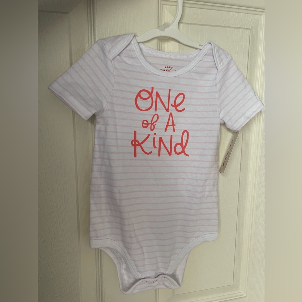 nwt cat & jack striped onesie/bodysuit